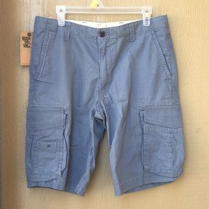 Dockers | Men’s Straight Fit Blue Cargo Shorts